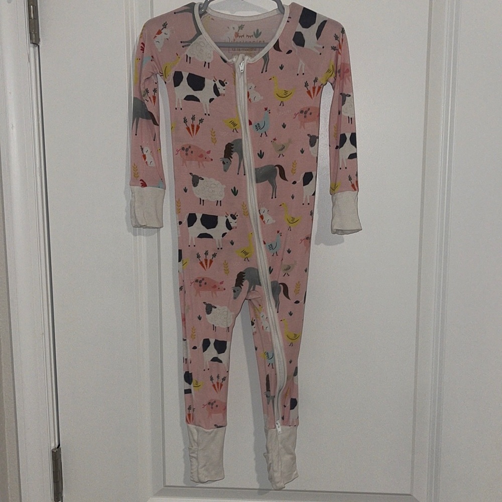 Little Sleepies Zipper Footie
